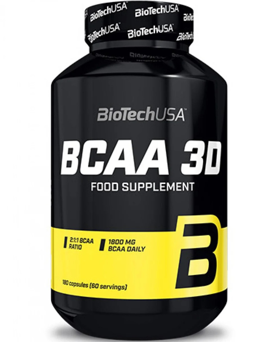 

Аминокислота BioTech BCAA 3D 180 капс Без вкуса (2028f51)