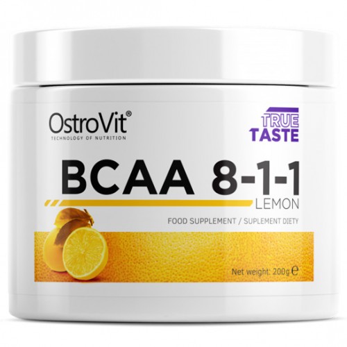 

Аминокислота Ostrovit BCAA 8-1-1 200 г Лимон (2057f31)