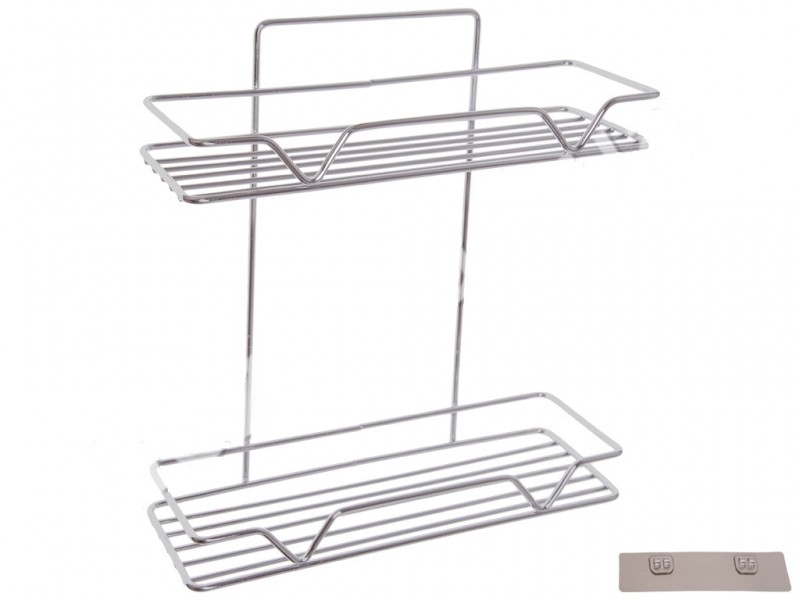 

Полка с держателем Stenson MMS-TL00388 2яруса, 26,7х10х28,3см