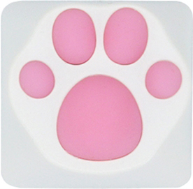 

Кейкап Varmilo Kitty Paw ABS прогумований 1 шт. White (SL001-01)