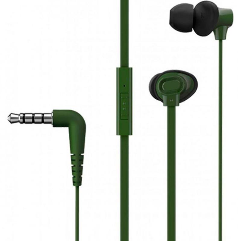 

Наушники HF Panasonic RP-TCM130GE-G Green (mic + button call answering)