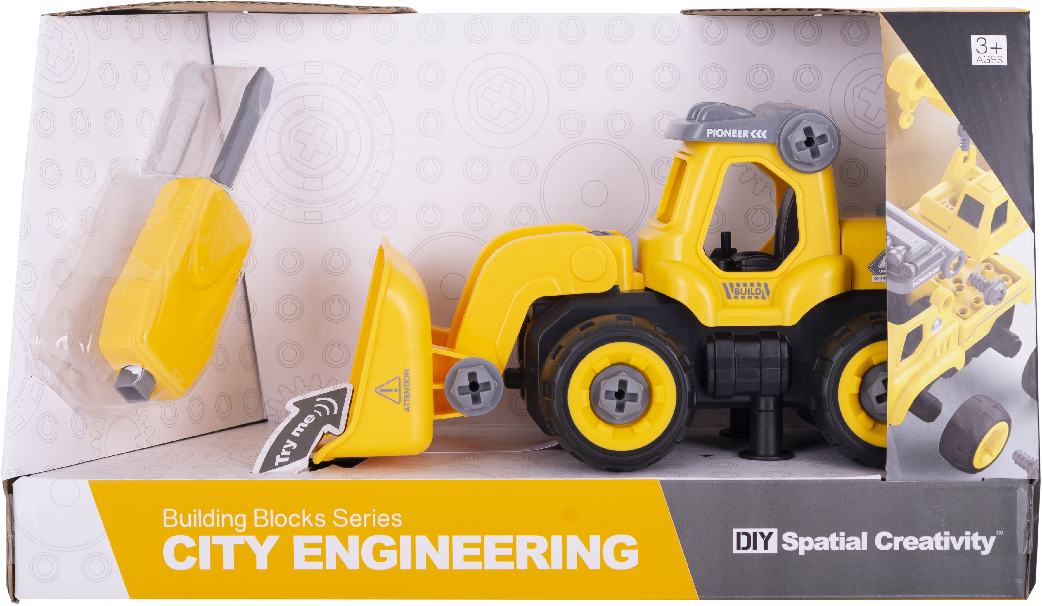 

Конструктор DIY Spatial Creativity Бульдозер LM8013-SZ-1 (TOYSCJ-1365041)