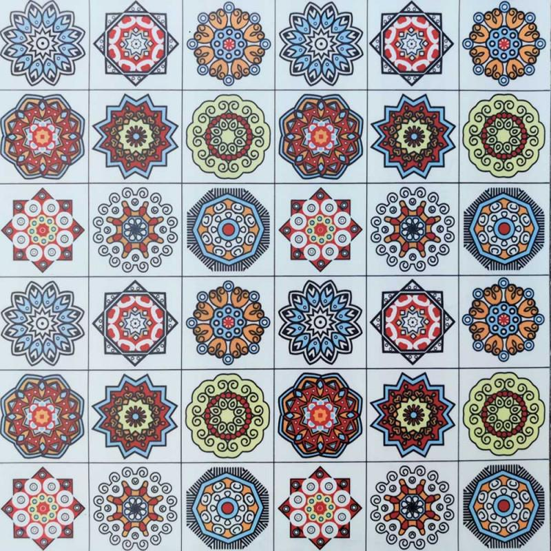 

Самоклеющаяся виниловая плитка Sticker Wall матовая 600х600х1,5мм CВП-204-М