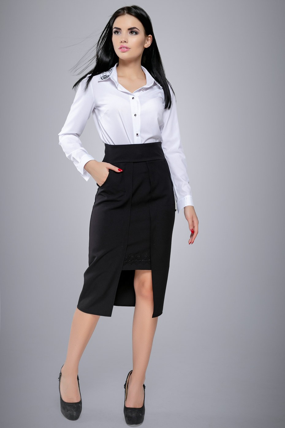 

Блуза 1019.2693 Seventeen 3XL белый