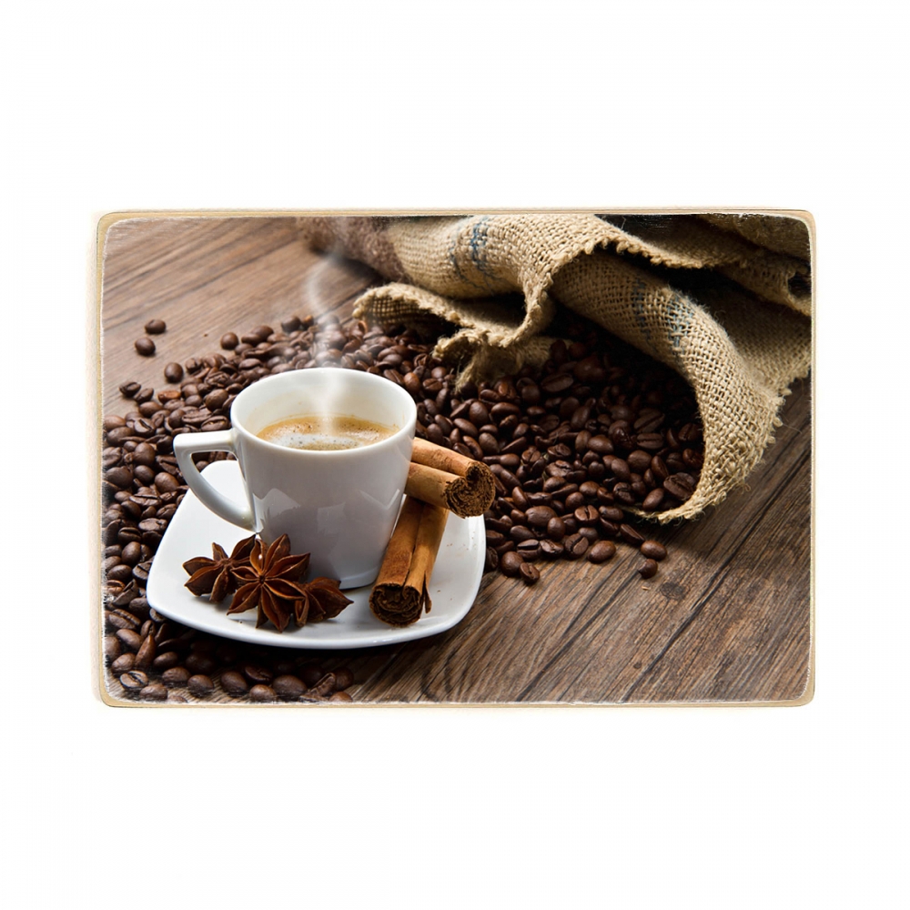 

Деревянный постер Для кухни Aroma Of Coffee А2