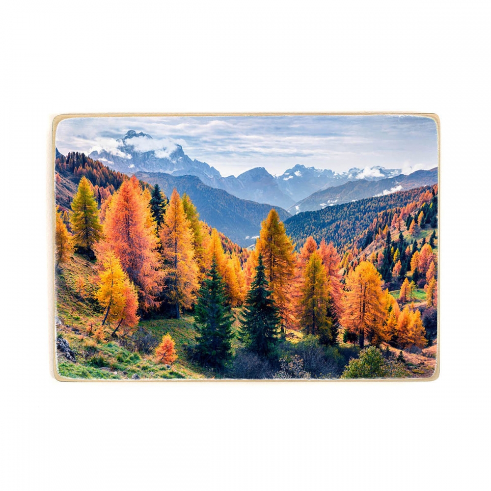 

Деревянный постер Природа Colorful Autumn Landscape А1