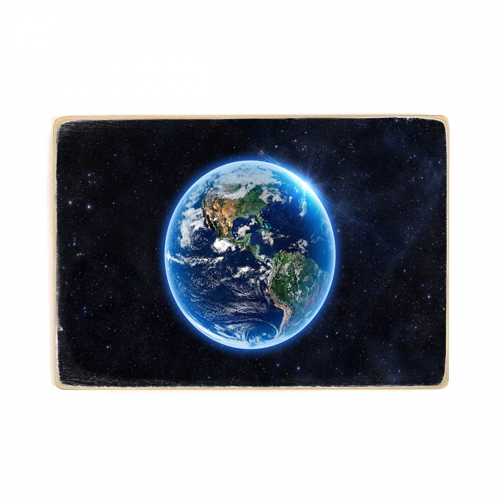 

Деревянный постер Космос Planet Earth А1