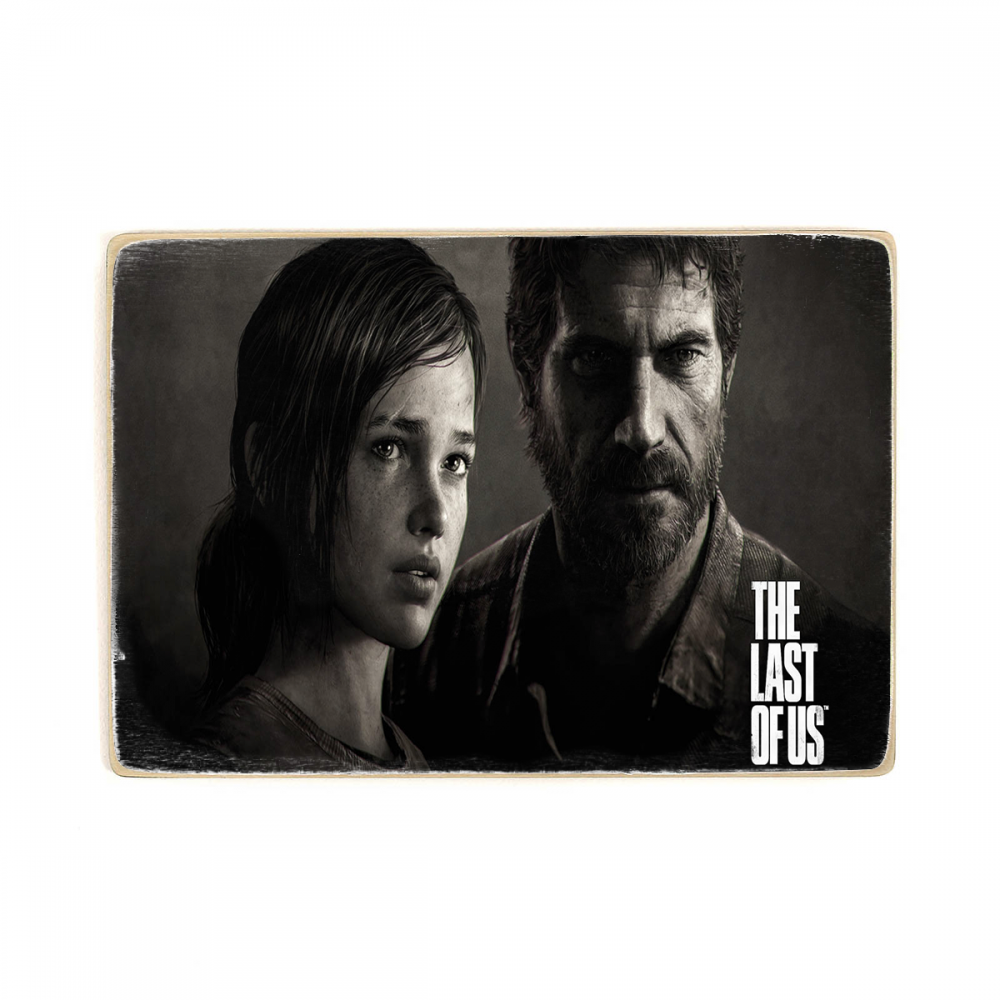 

Деревянный постер Видеоигры The Last Of Us А2