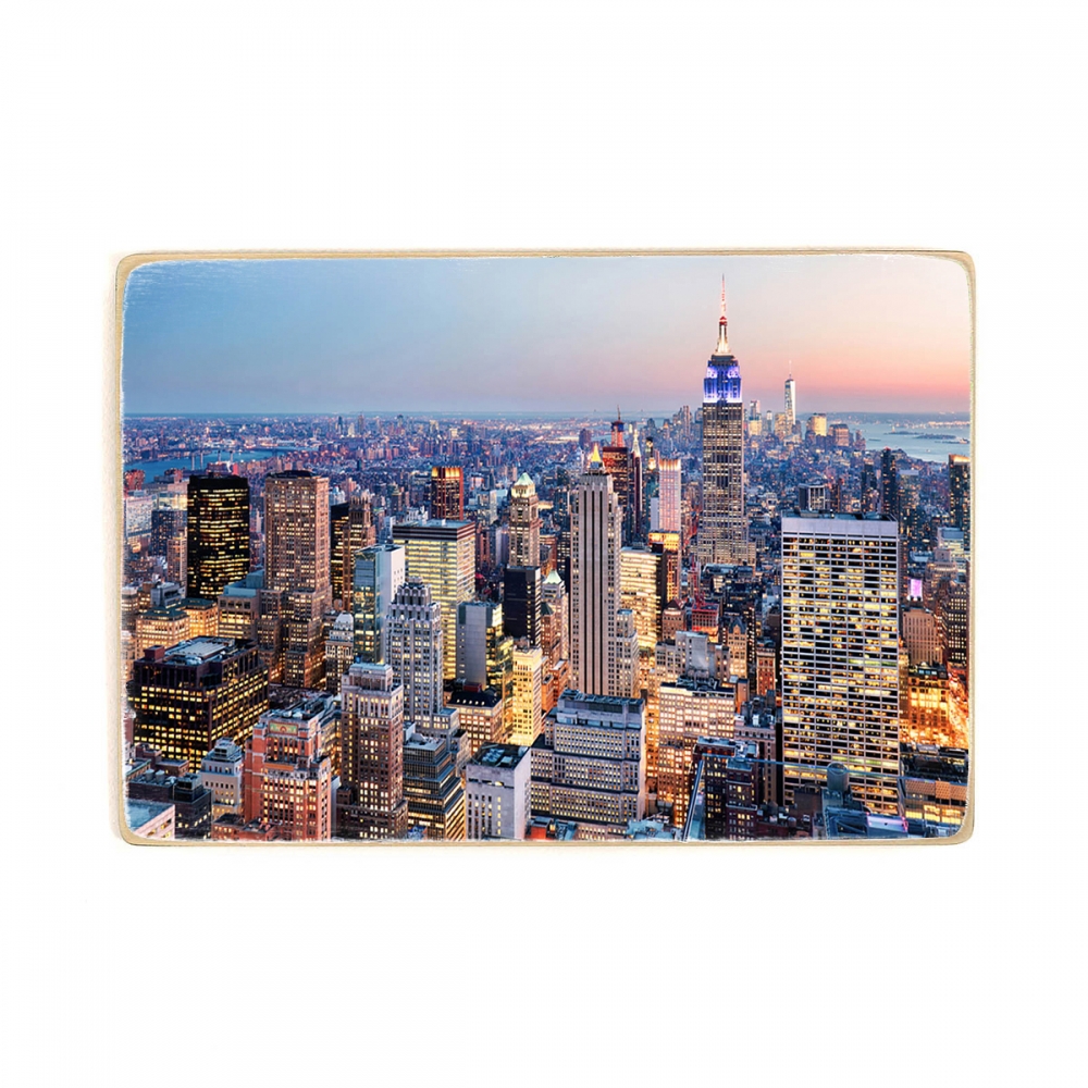 

Деревянный постер Архитектура New York City А2