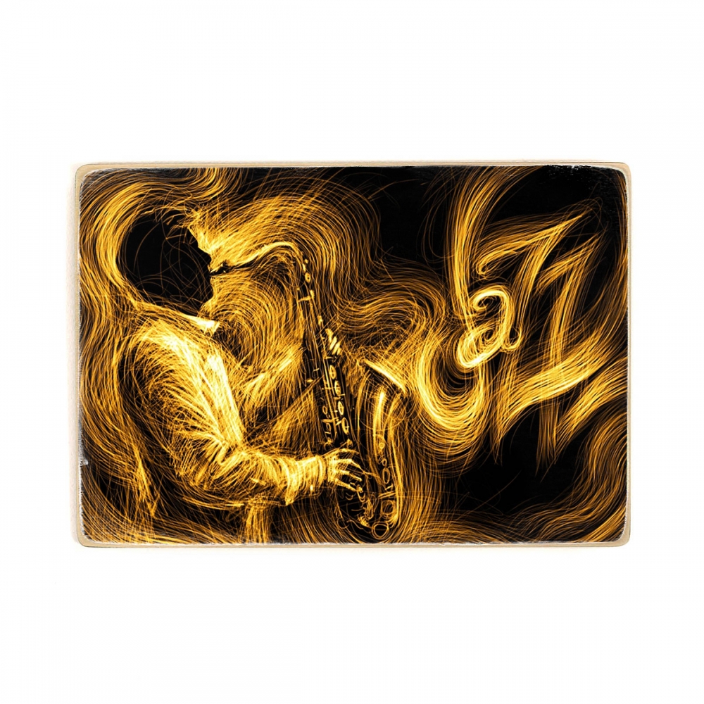 

Деревянный постер Музыка Jazz Musician А1