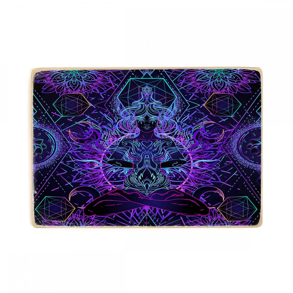 

Деревянный постер Psy Art Magic Girl Sitting And Meditation In Lotus А2