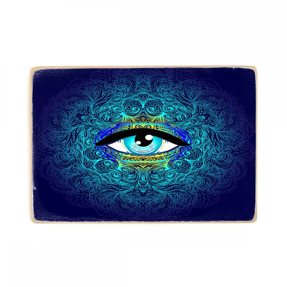 

Деревянный постер Psy Art Sacred Geometry With An All-Seeing Eye А2