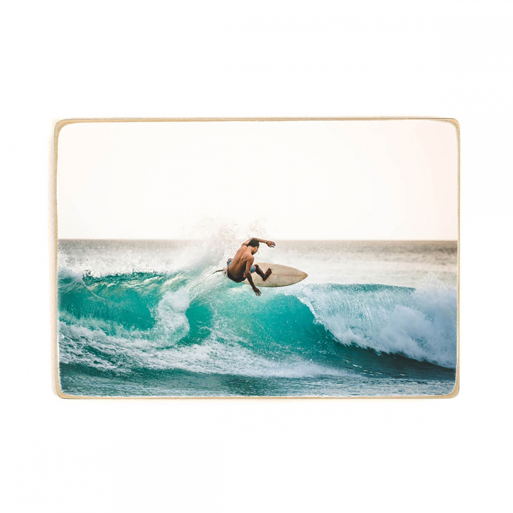 

Деревянный постер Природа Man Catching Waves In Ocean А1