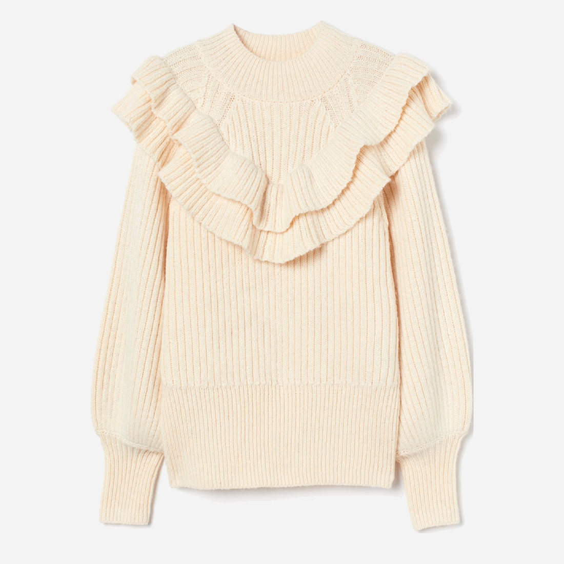 

Джемпер H&M 0931652002 M (170/96А) Светло-бежевый