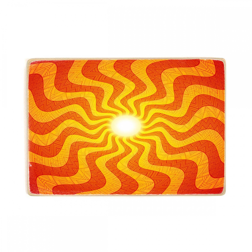 

Деревянный постер Psy Art Hot Tribal Psychedelic Sun А1