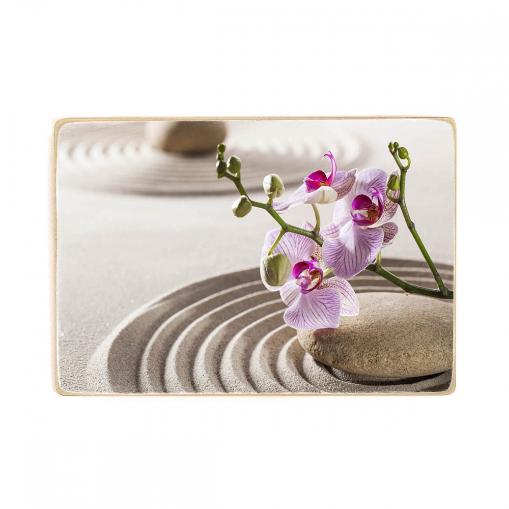 

Деревянный постер Природа Orchid Flowers А2