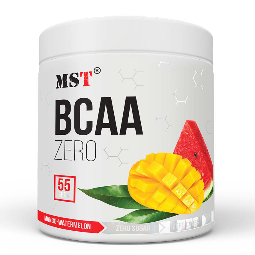 

Аминокислоты MST Nutrition BCAA Zero 330 грамм Манго - Арбуз