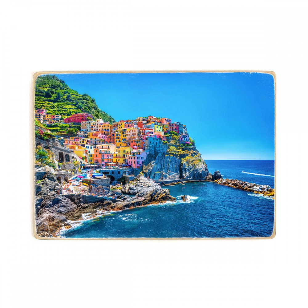 

Деревянный постер Архитектура Cinque Terre А1