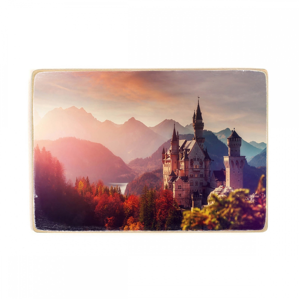 

Деревянный постер Архитектура The Majestic Neuschwanstein Castle А1
