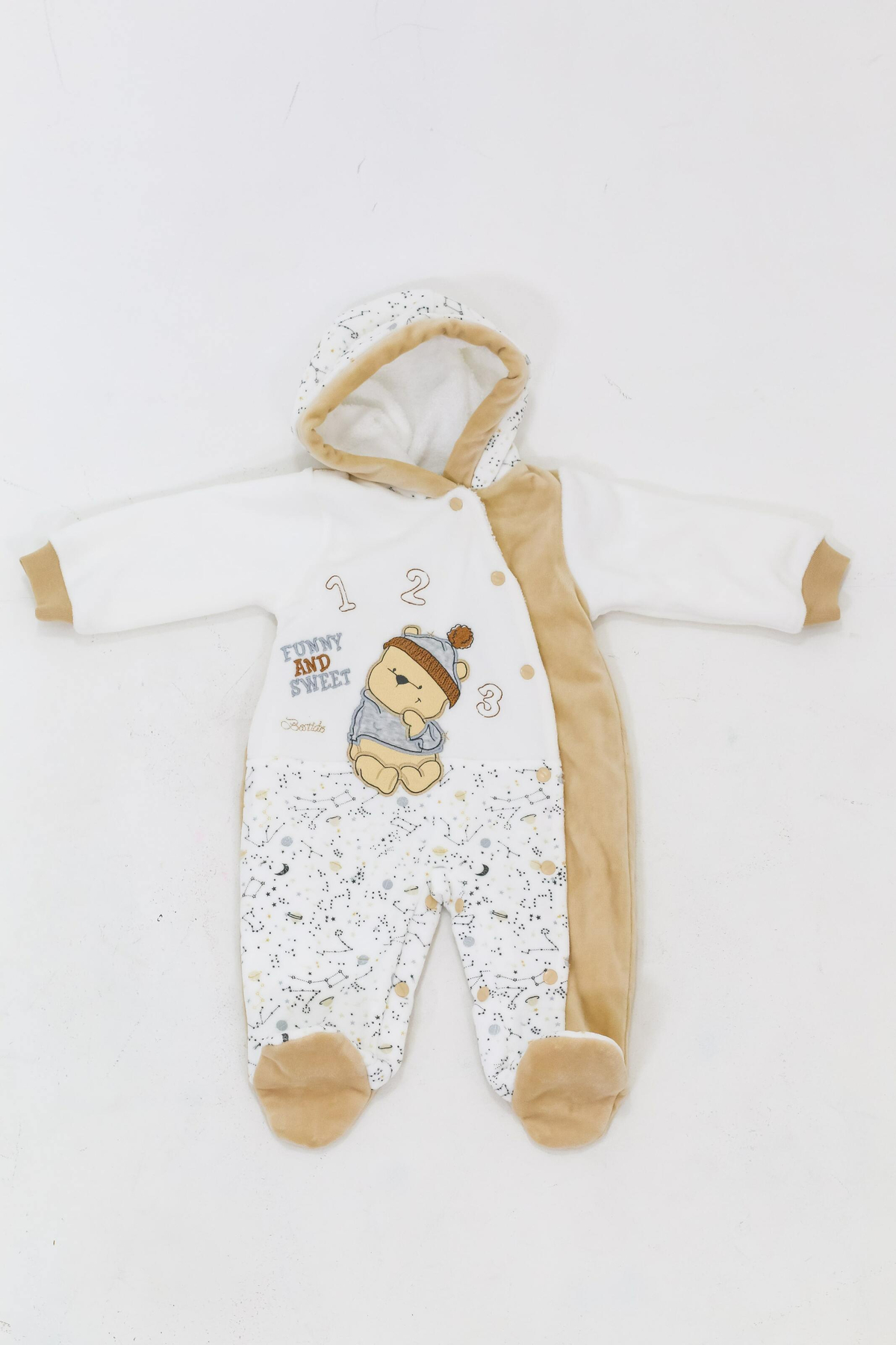 

Чоловічок Unisex демісезон Bestido 20514 62 Бежевий