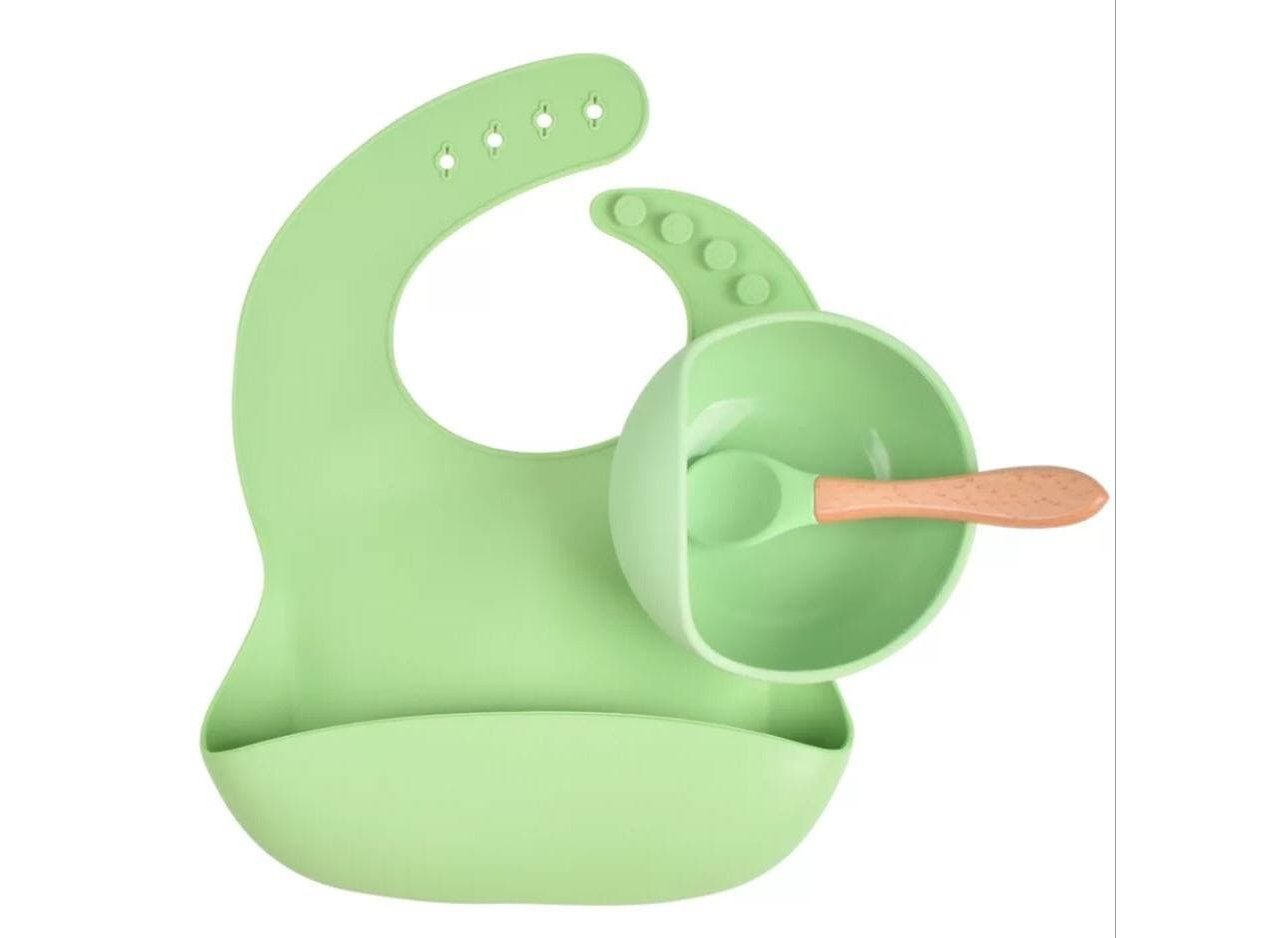 

Набор силиконовый Kids 3шт Оливковый LK 88-8725915