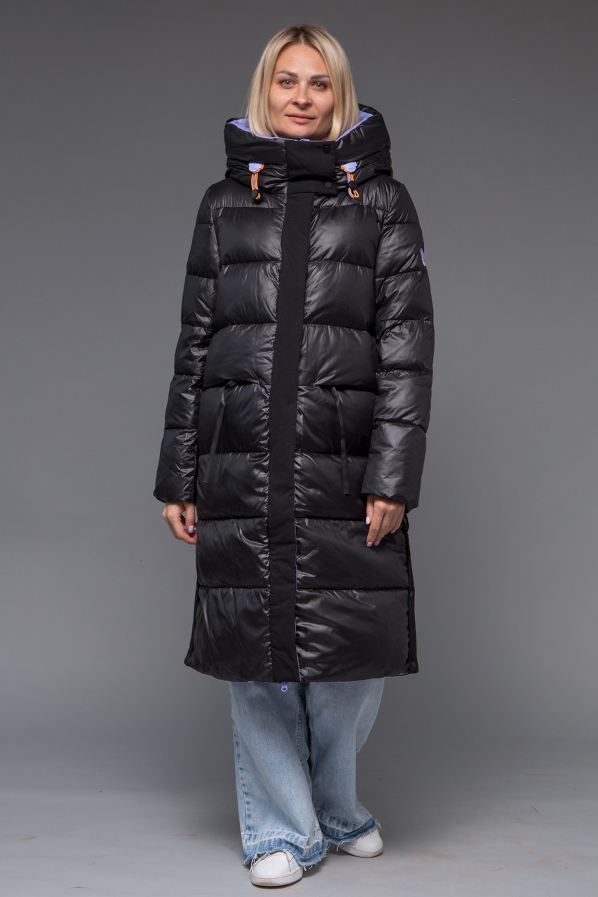 

Пуховик TOWMY 3225 black purple XL