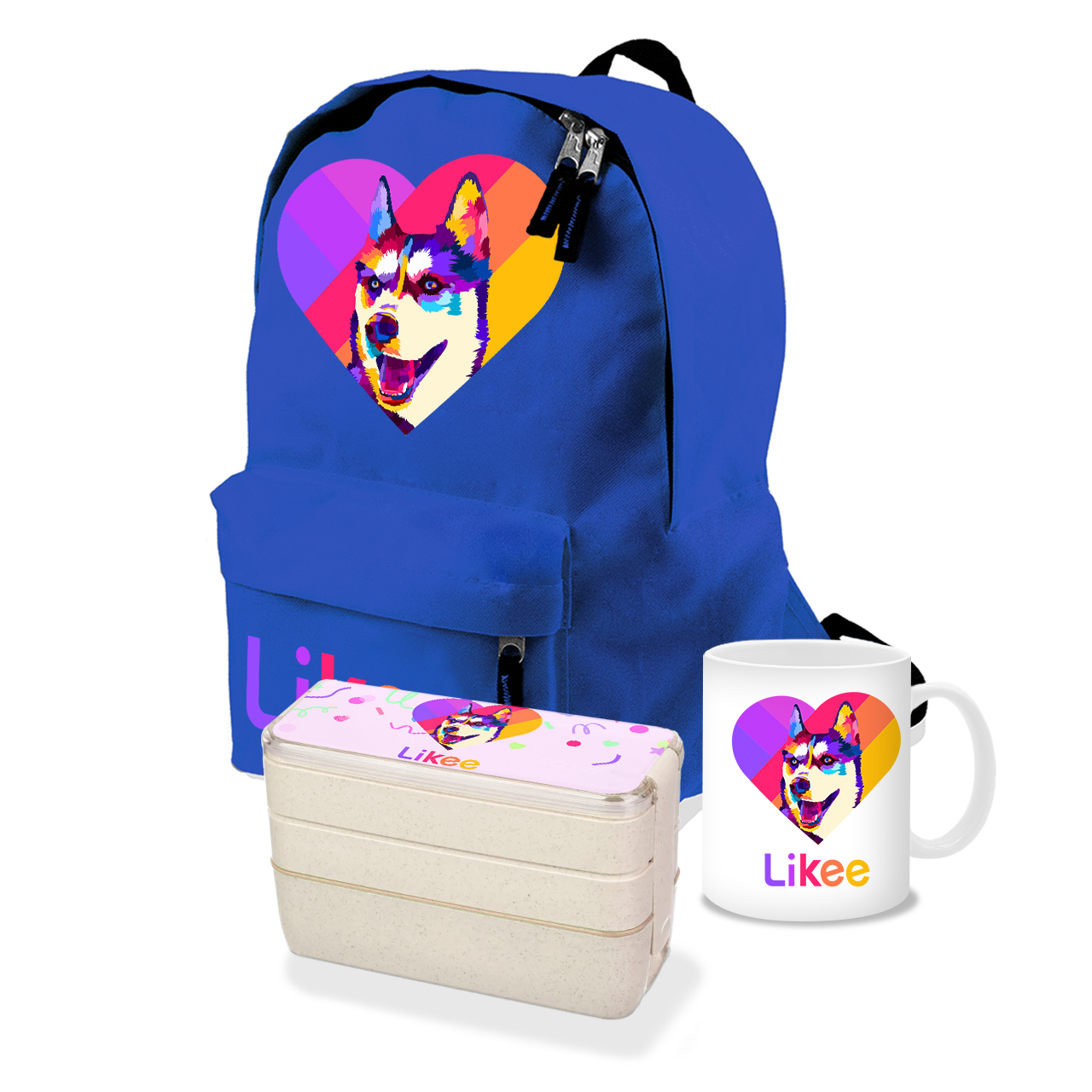 

Набор школьника Лайк Лайка (Likee Laika) (35507-1598-9) Синий