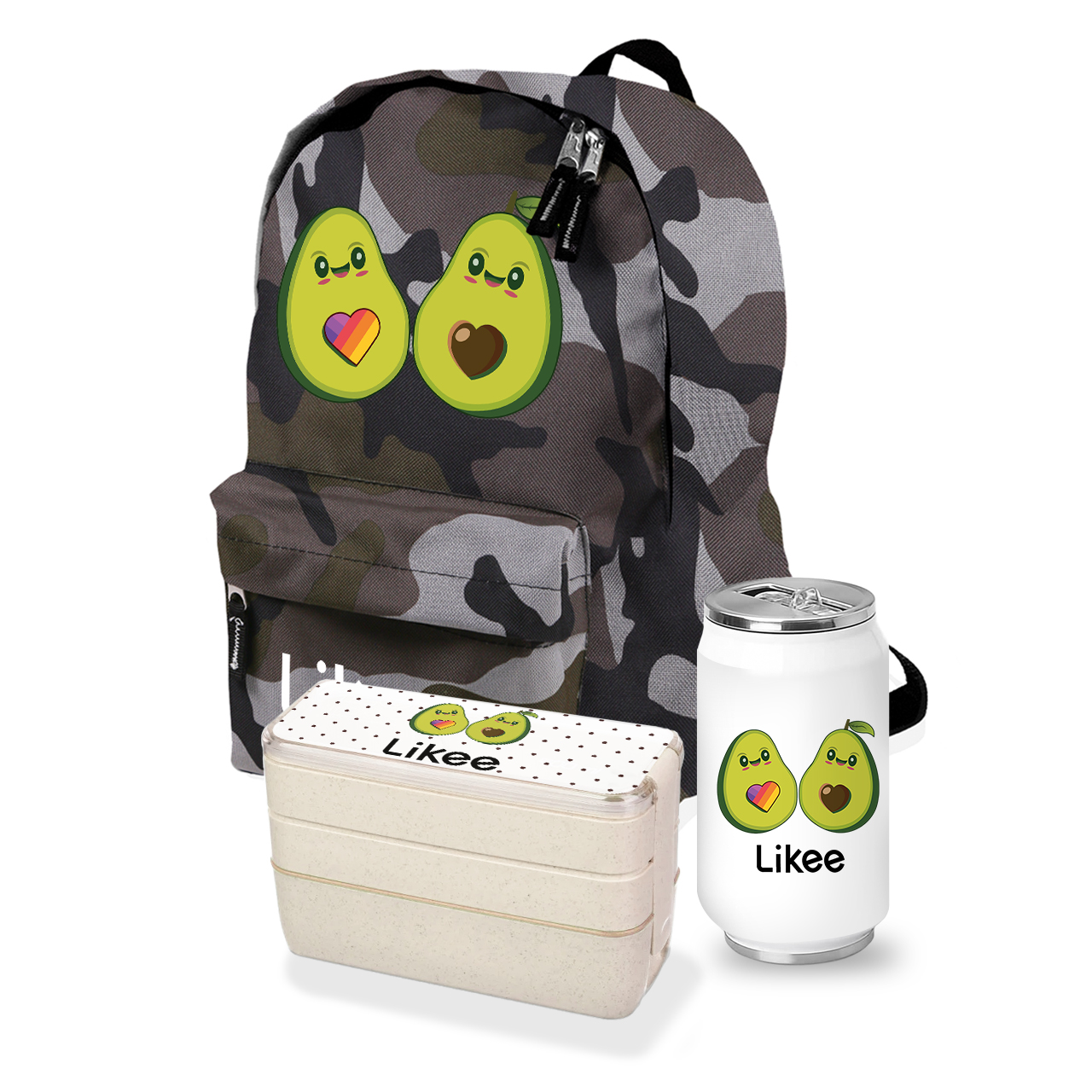 

Набор школьника Лайк Авокадо (Likee Avocado) (35508-1031-10) Камуфляж