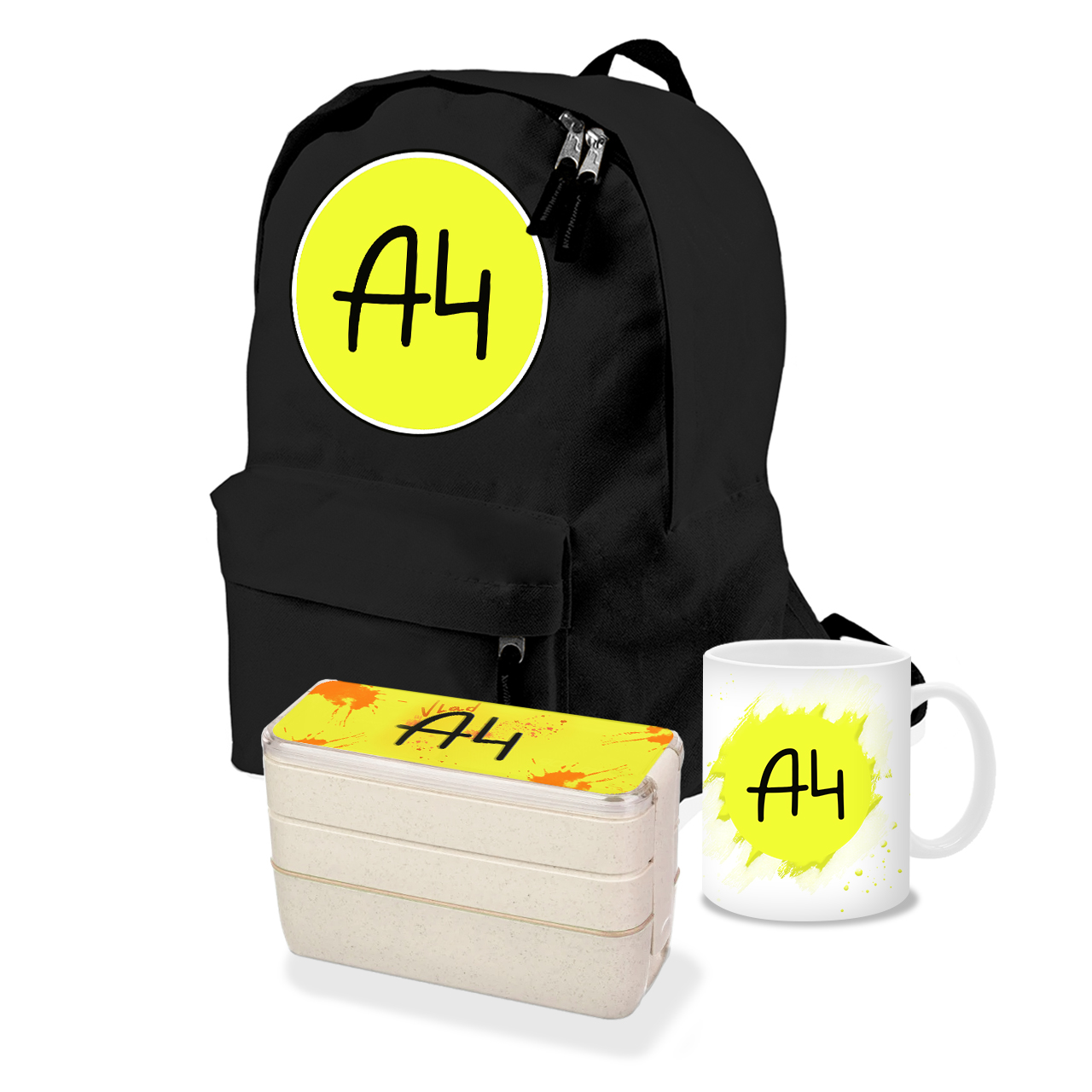 

Набор школьника Блогер Влад Бумага А4 (Blogger Vlad A4) (35507-2620-4) Черный