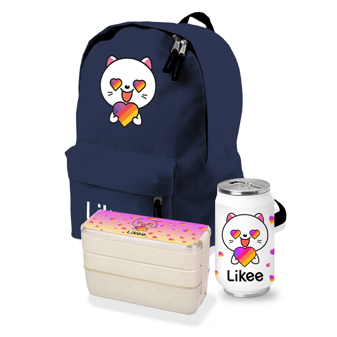 

Набор школьника Лайк Кот (Likee Cat) (35508-1036-8) Темно-синий
