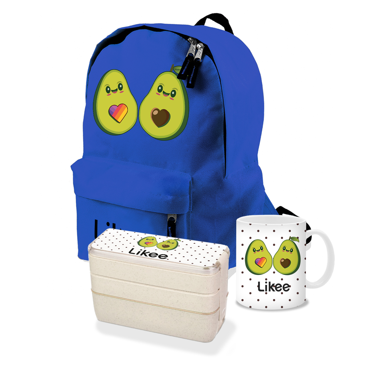 

Набор школьника Лайк Авокадо (Likee Avocado) (35507-1031-9) Синий