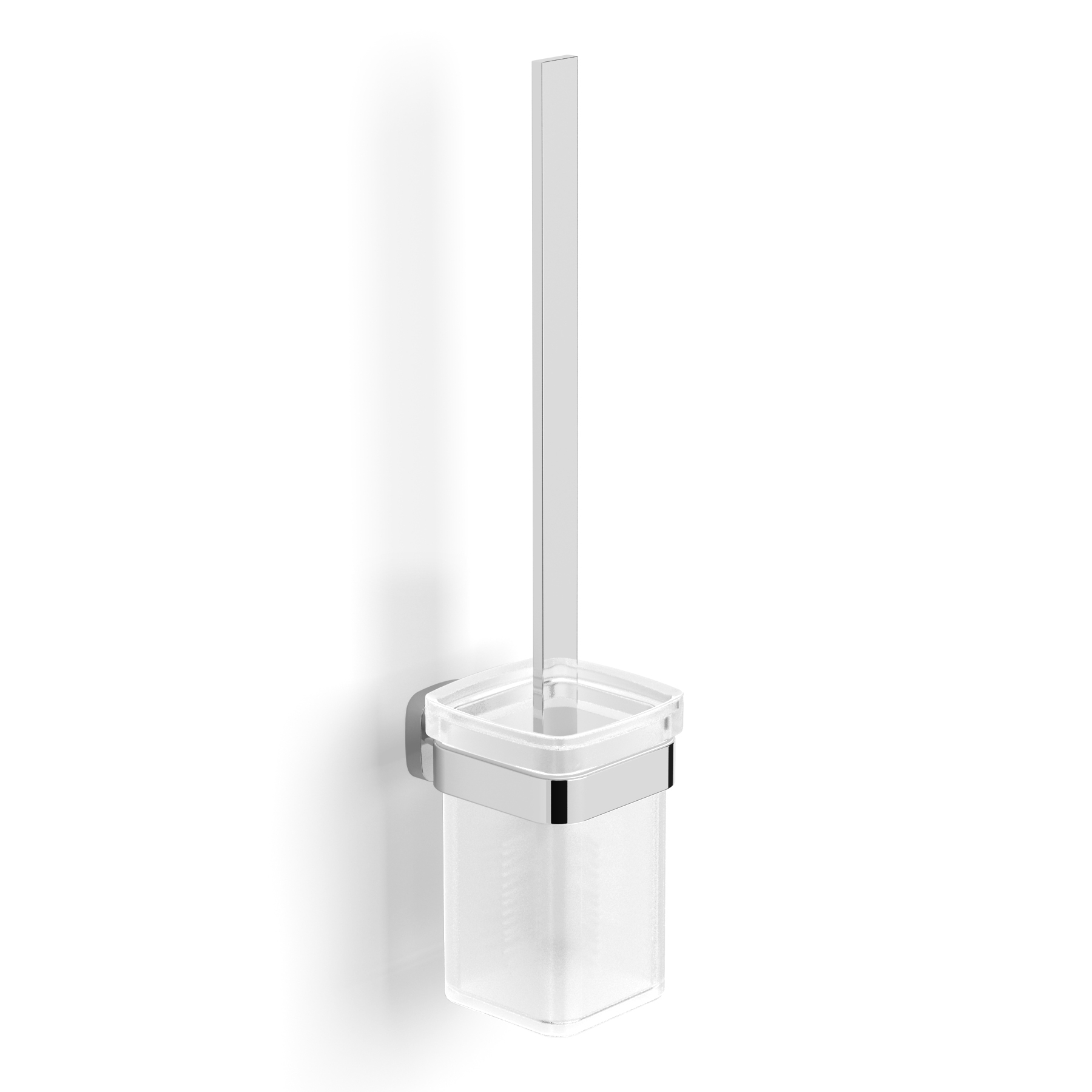 

Ёршик для унитаза VOLLE Teo 15-88-425 матовое стекло/хром