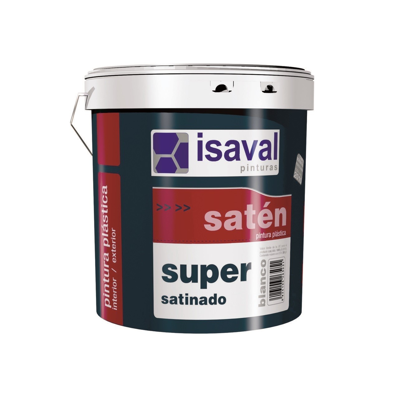 

Краска Isaval интерьерная ISAVAL Сатинадо Супер 1 л белый