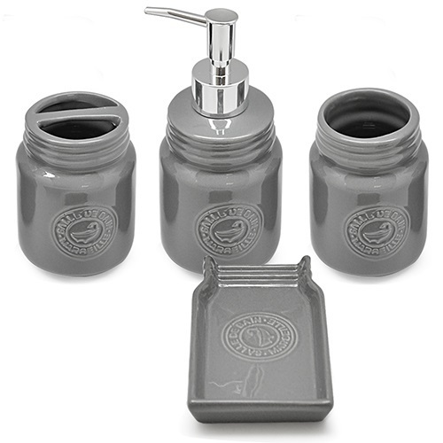 

Набор аксессуаров для ванной Stenson Grey (R30149)