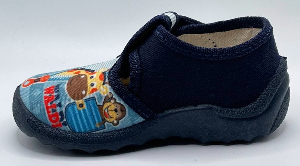 

Сандали голубые с жирафом для мальчиков Waldi 21