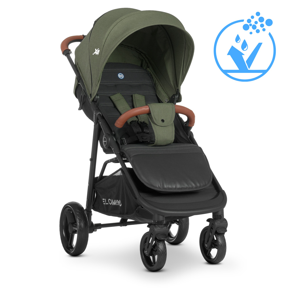 

Коляска прогулочная El Camino X4 ME 1024L Khaki (24470) Хаки