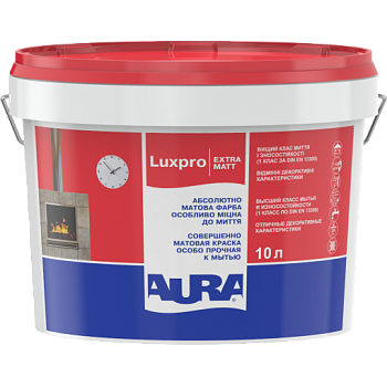 

Акрилатная краска для потолков и стен Aura Luxpro ExtraMatt 10 л