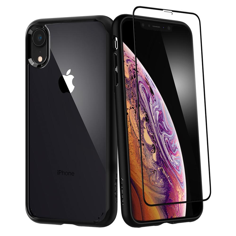 

Чехол Spigen для iPhone XR Ultra Hybrid 360, Black