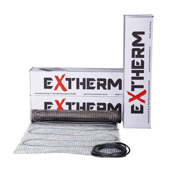 

Нагревательный мат под плитку Extherm 9.0 м / 4.5 м² / 810 Вт