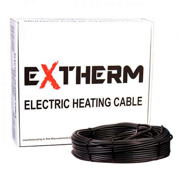 

Нагревательный кабель Extherm ETC ECO 150 м / 11.3 м² - 18.8 м² / 3000 Вт