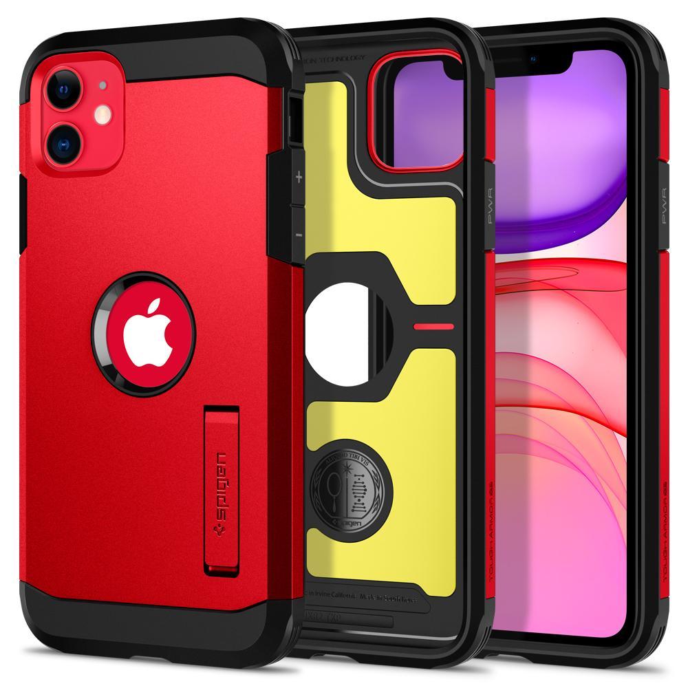 

Чехол Spigen для iPhone 11 Tough Armor, Red
