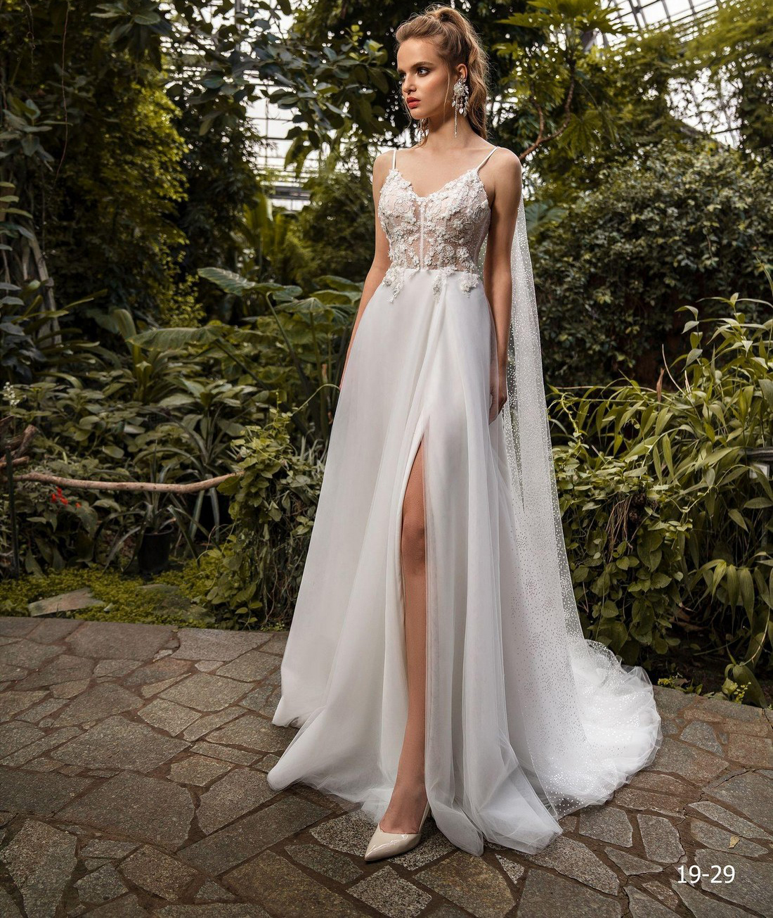 

Свадебное платье Ema Bride 19-29 38 Айвори