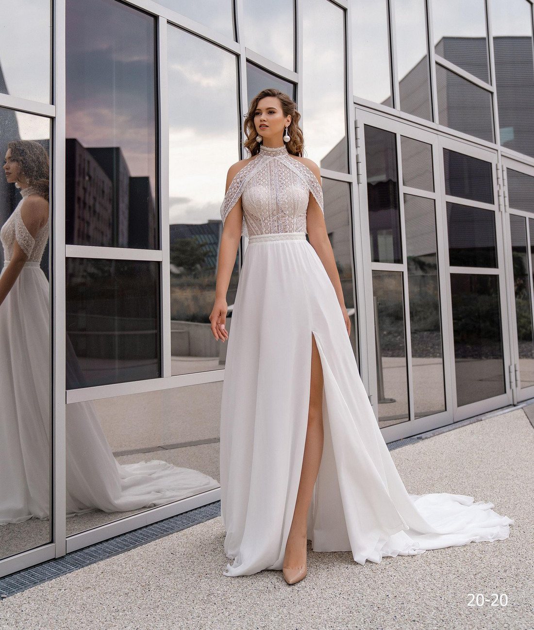 

Свадебное платье Ema Bride 20-20 48 Айвори