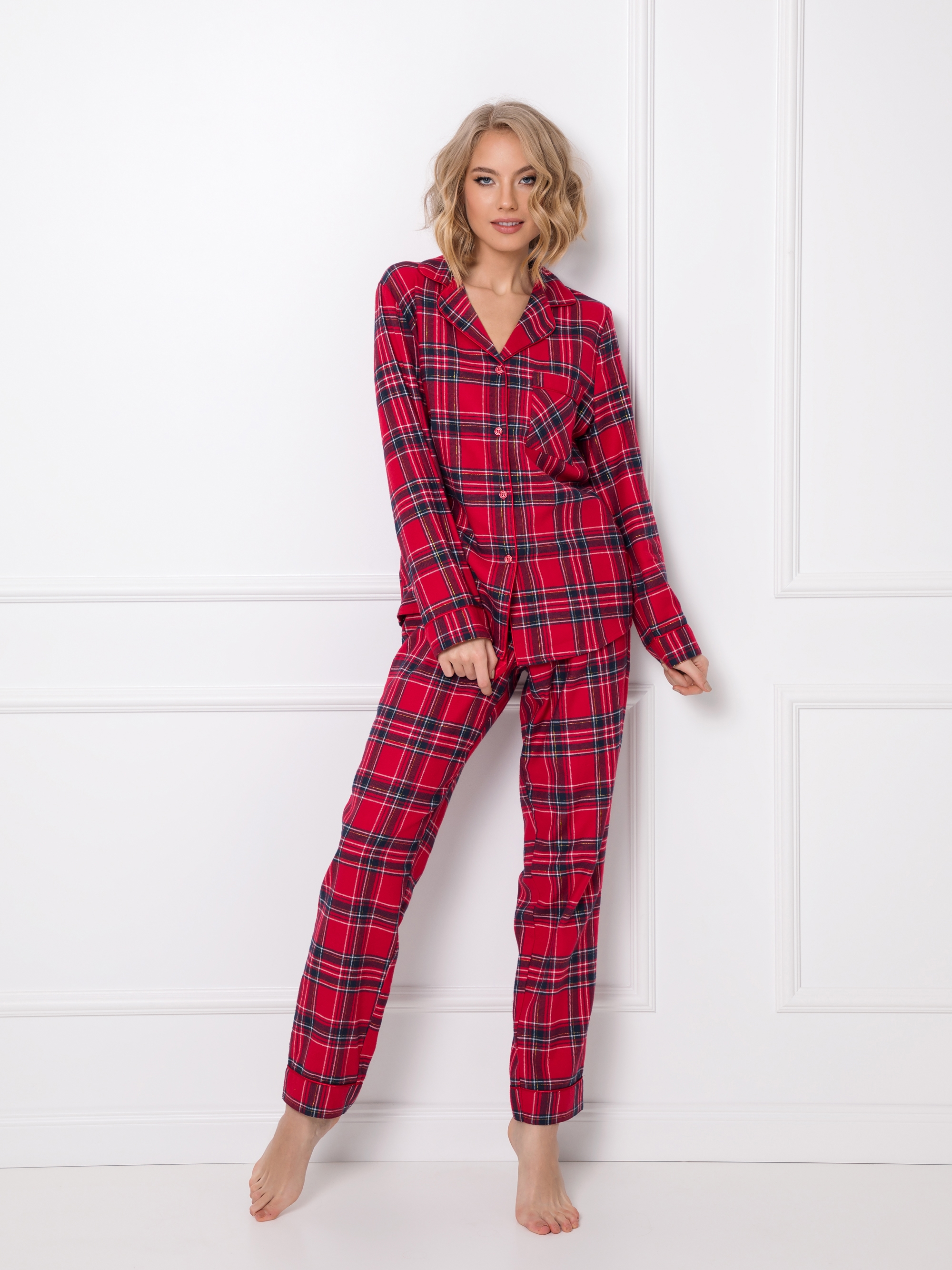 

Пижама Aruelle Darla pajama long  Красная, Пижама Aruelle Darla pajama long M Красная