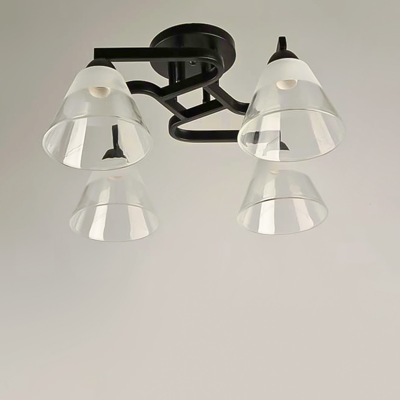 

Люстра стельова Light House SRS-16233/4 чорний