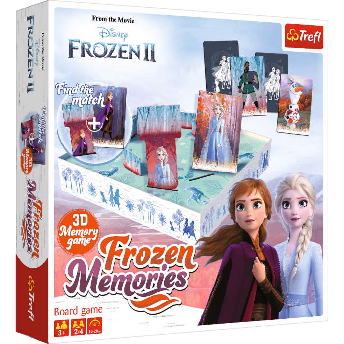

Настольная игра Trefl Замороженные воспоминания. Холодное сердце 2 (Frozen Memories: Frozen 2) (1753)