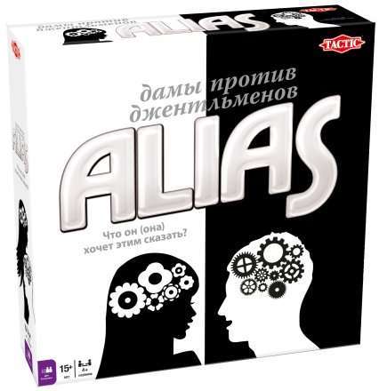 

Настольная игра Tactic Алиас. Дамы против Джентльменов (Alias Women vs Men) (53779)