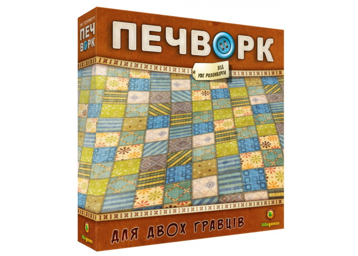 

Настольная игра Kilogames Пэчворк (Печворк, Patchwork) (укр.) (70059)