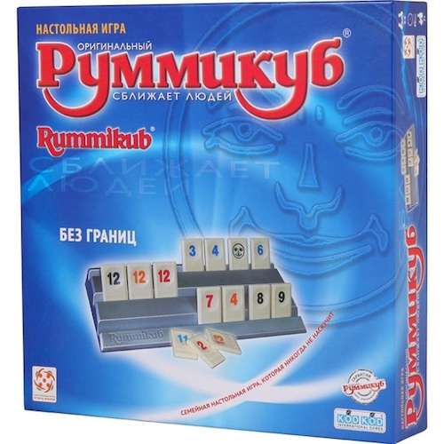 

Настольная игра Стиль жизни Руммикуб. Без границ (Rummikub Infiniti) (98618)