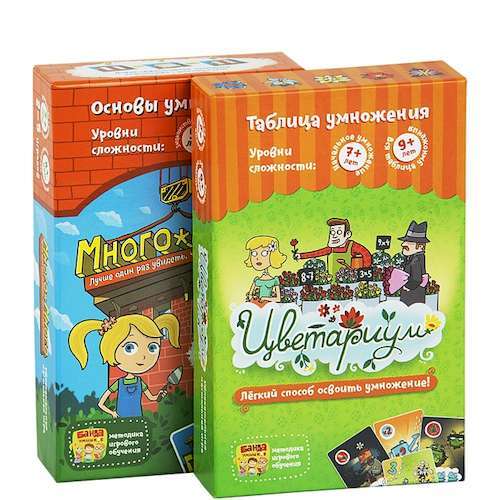 

Настольная игра The Brainy Band Играй-умножай (УМ035+УМ006)
